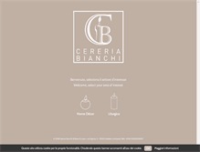 Tablet Screenshot of cereriabianchi.it